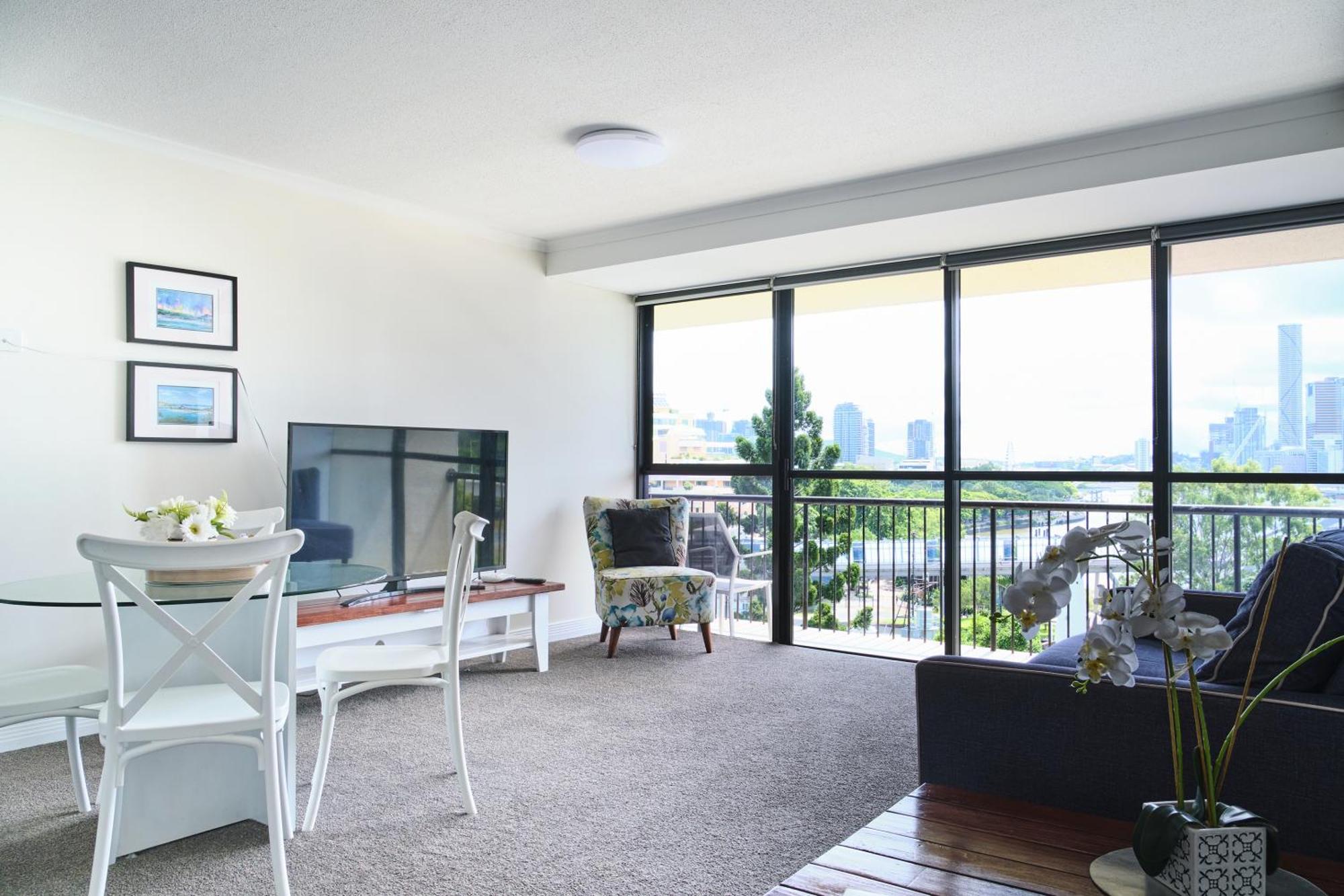 River Plaza Apartments Brisbane Southbank Luaran gambar